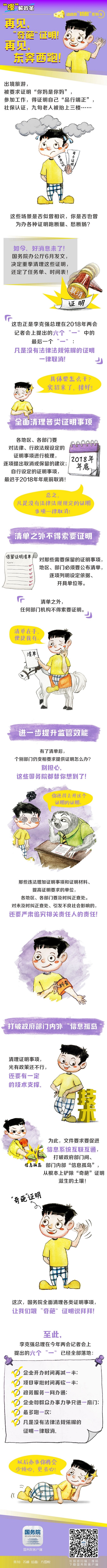 再見，“奇葩”證明！再見，東奔西跑！