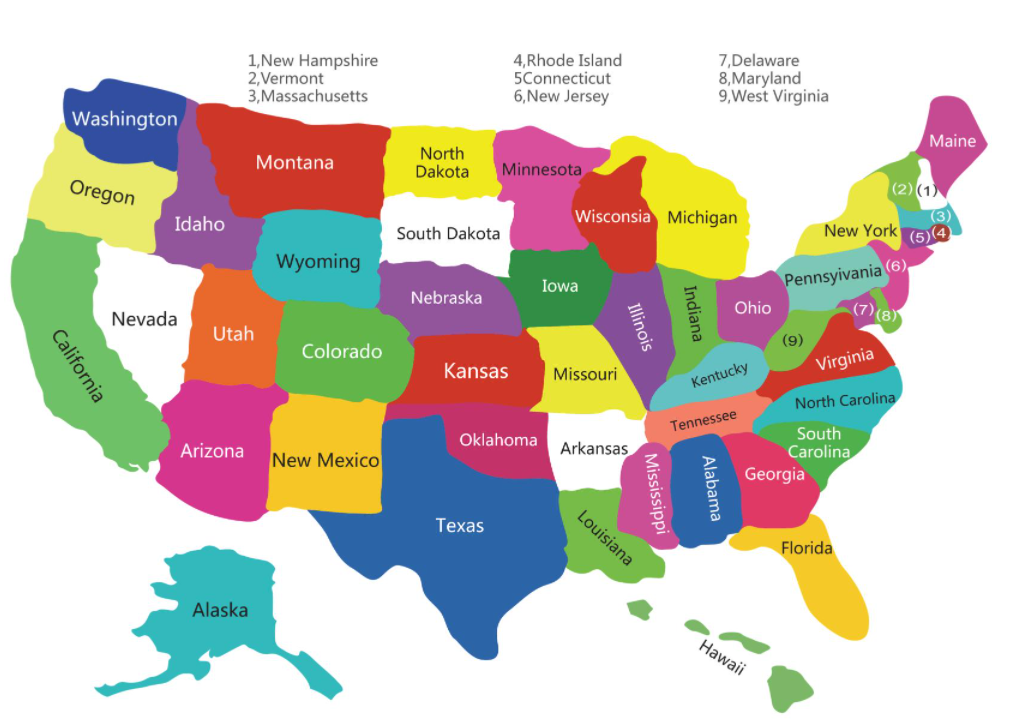 美國公司注冊哪個州好？美國公司注冊差別？